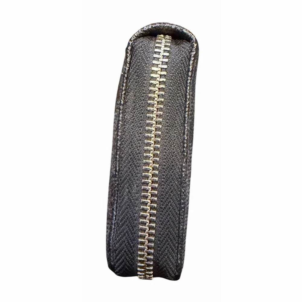 Michael Kors Wallet  Black Zip-Around Wristlet Jet Set